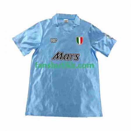 Fotballdrakt SSC SSC Napoli 1991 Retro Hjemmetrøye 1990 Kortermet